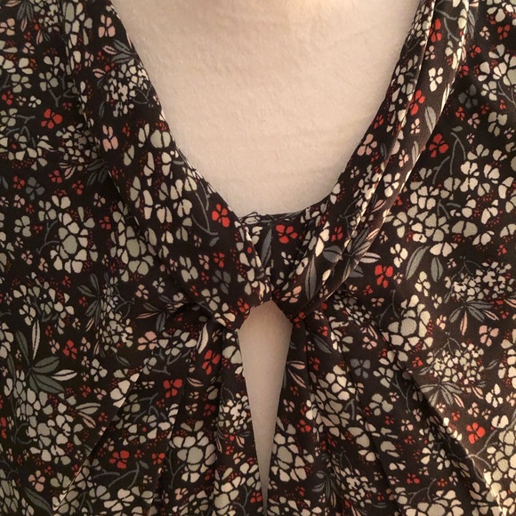 Loft outlet sleeveless a-line Floral dress - Picture 5 of 7